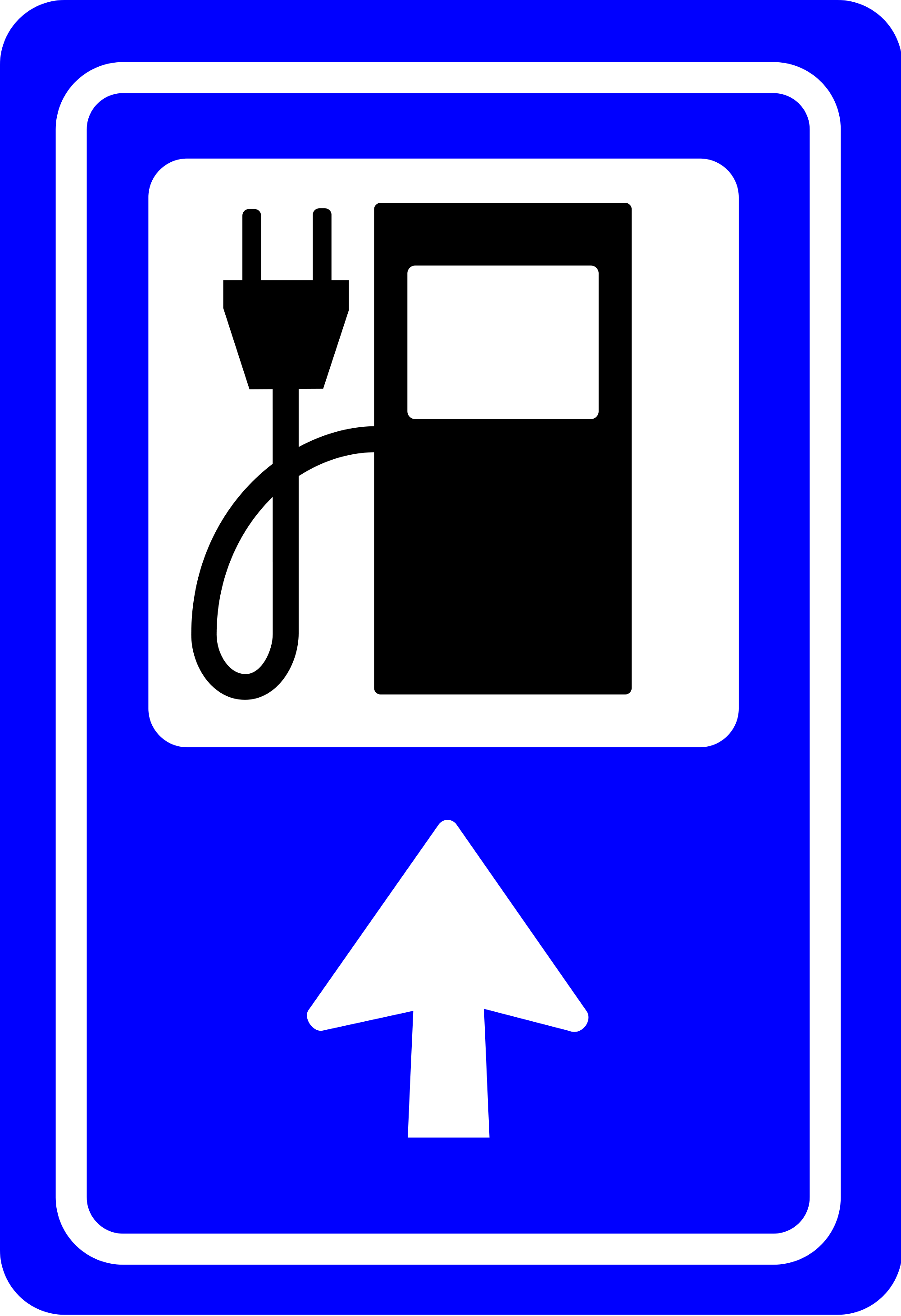 EV charging Station Sign