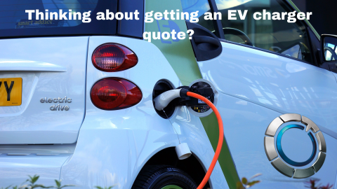 picture of an electric vehicle charging