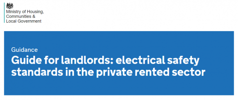 Landlords electrical safety guidance
