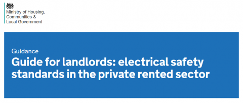 Landlords electrical safety guidance Landlords electrical safety guidance