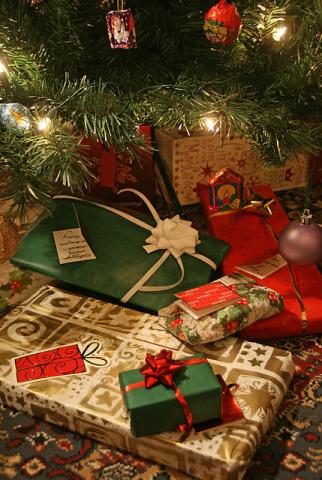 Presents under a Christmas Tree Presents under a Christmas Tree