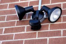 Security lighting installation