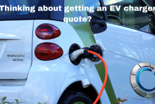 picture of an electric vehicle charging