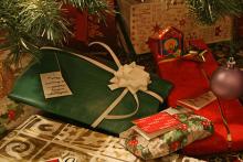 Presents under a Christmas Tree