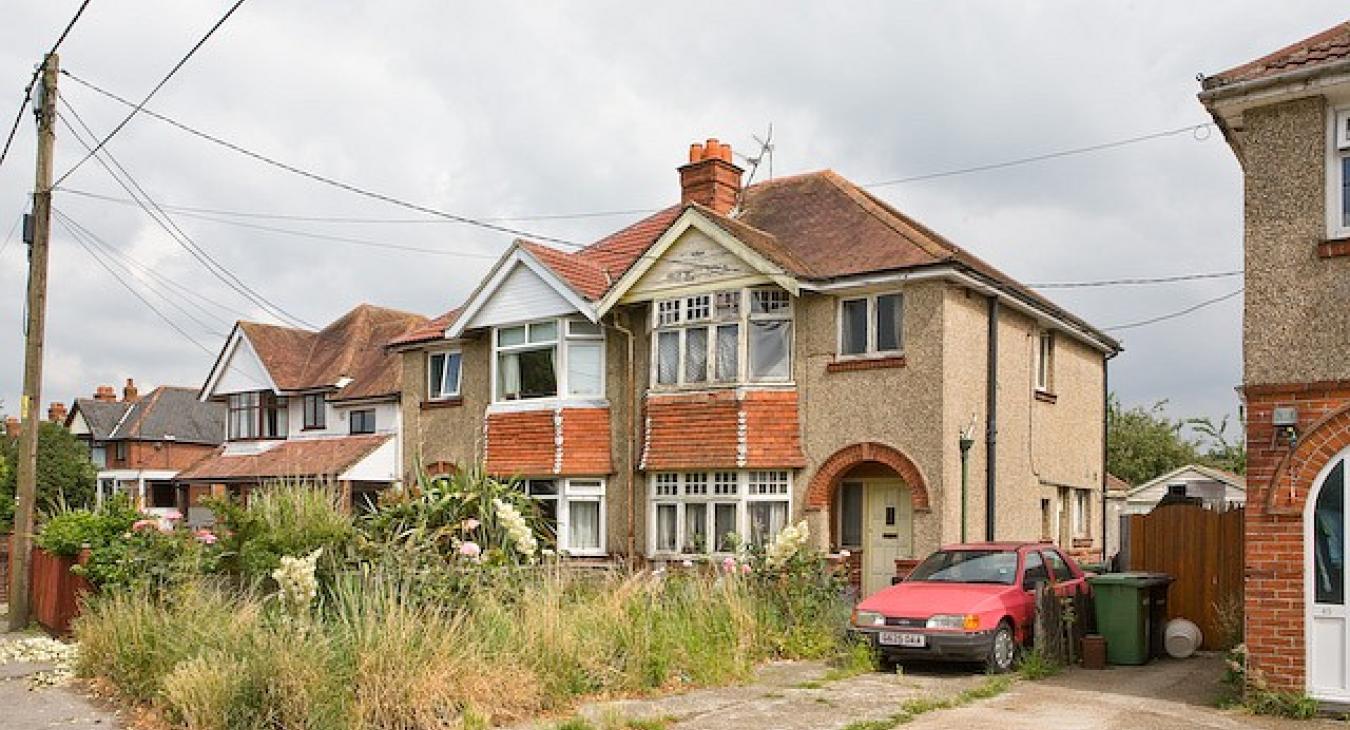 Dilapidated house