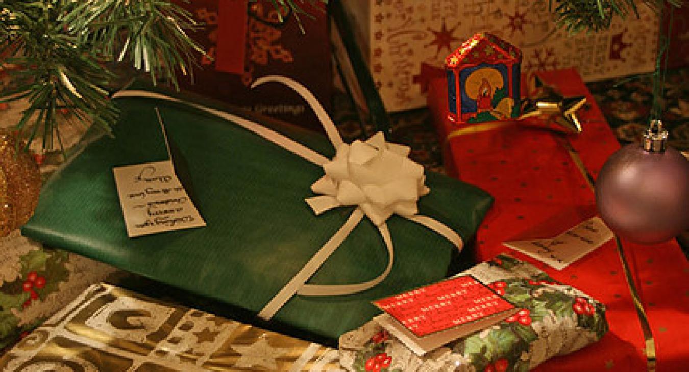 Presents under a Christmas Tree